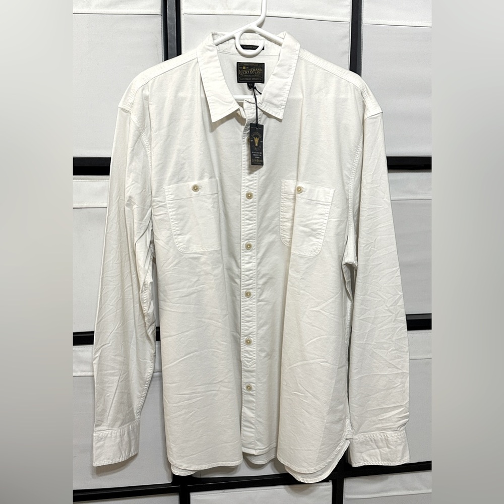 Lucky Brand Men’s “Saturday Stretch” Shirt L/S XXL (NWT)